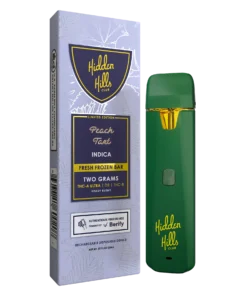 HIDDEN HILLS PEACH TART DISPOSABLE 