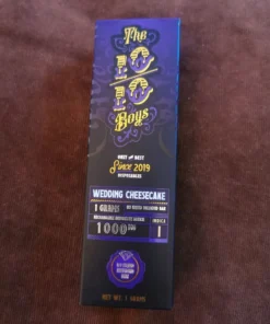 1010 Boys Wedding Cheesecake